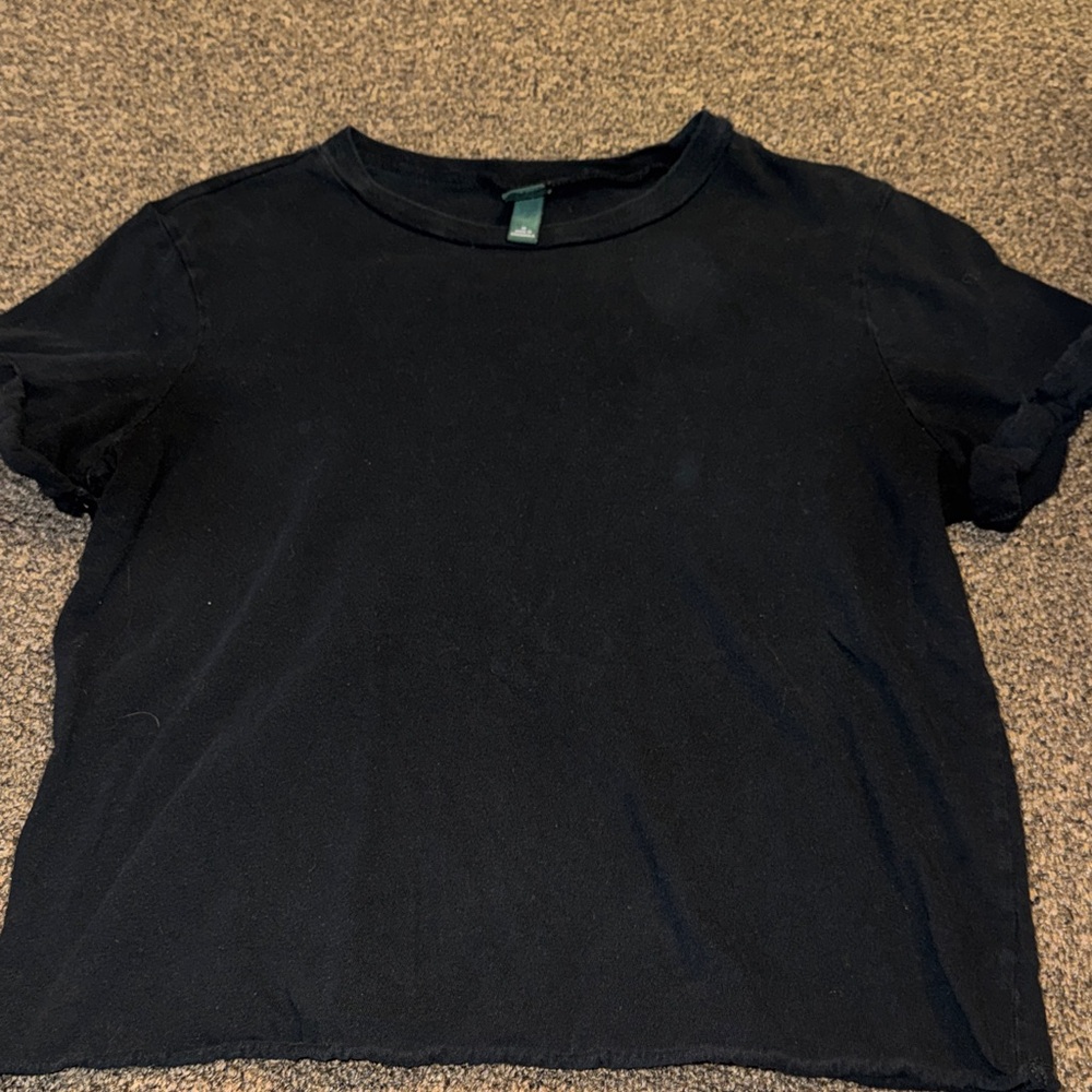 Wild Fable Black Short Sleeve Tee